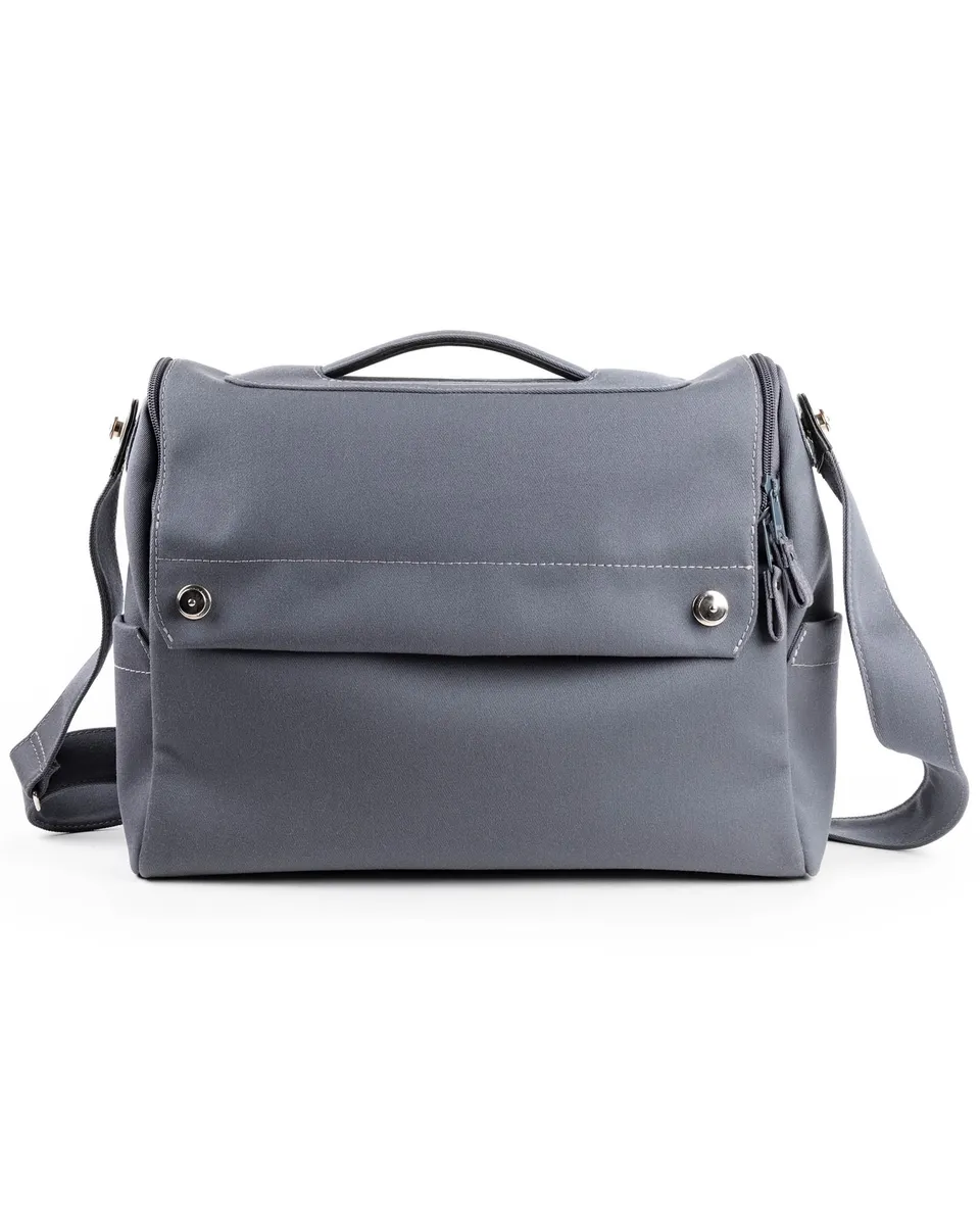 harolds-cubicbag-messengerbag-travel-small-grau-wasserdicht image 1
