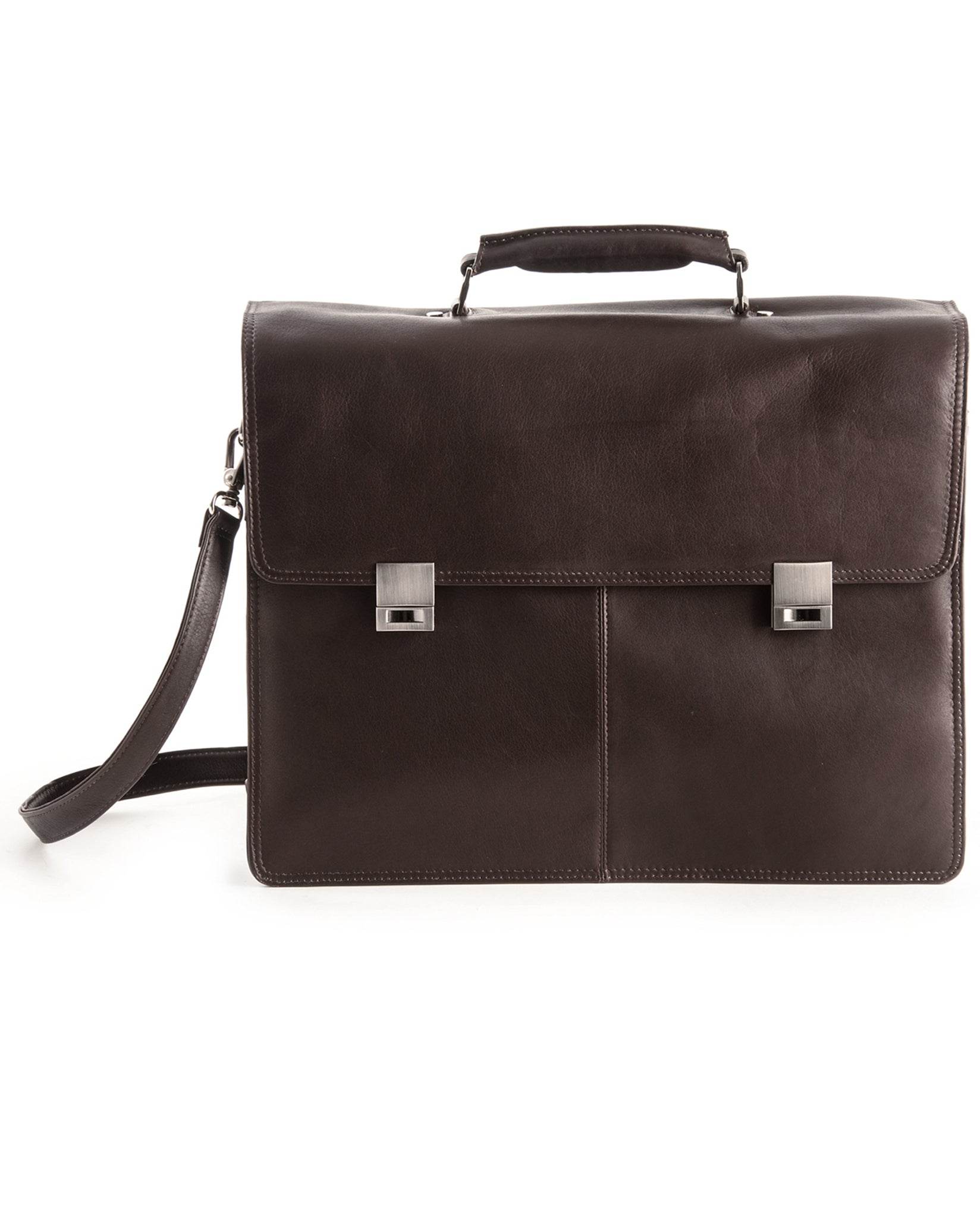 harolds-country-notebook-aktentasche-xl-schwarz-leder-trolley image 1