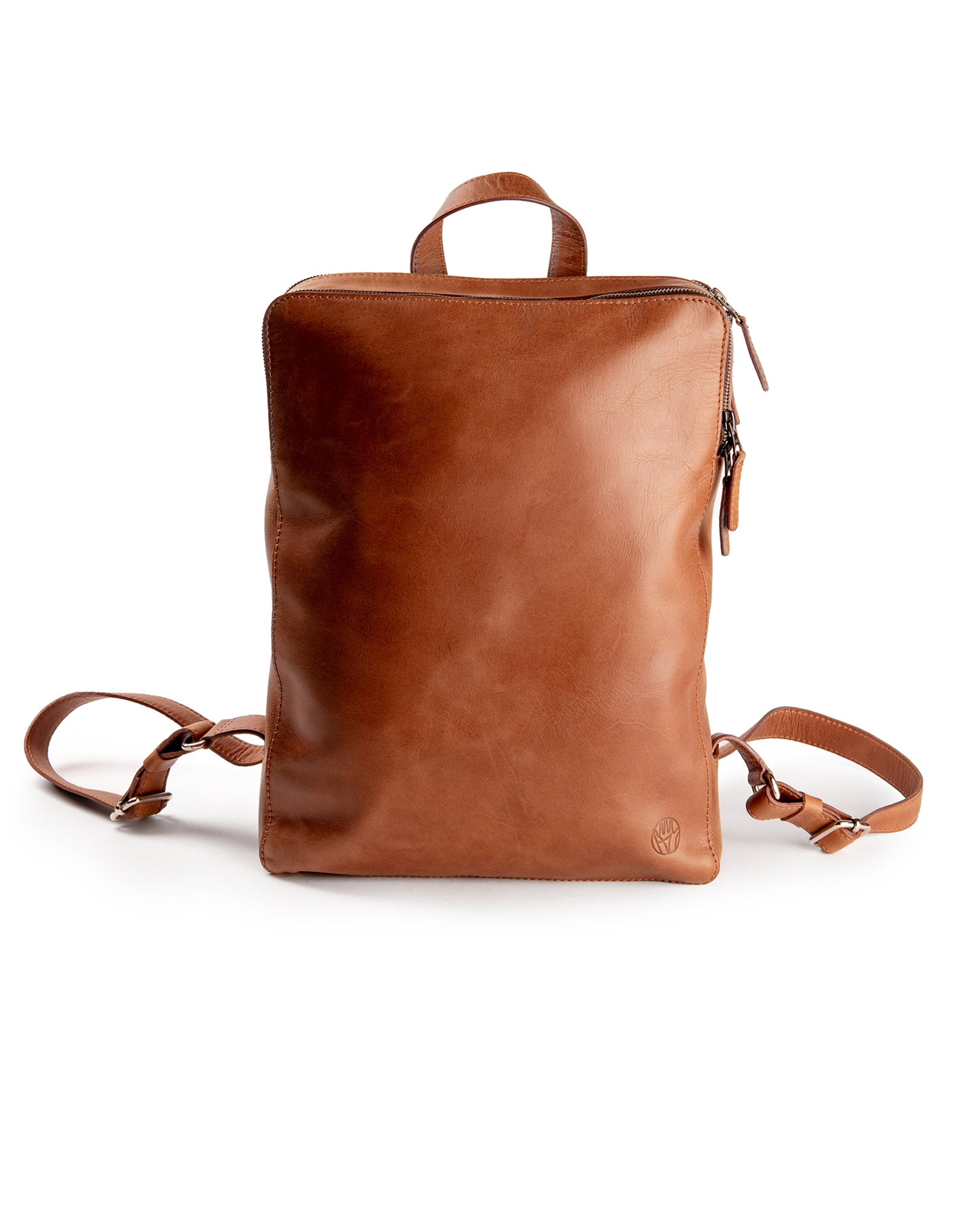 harolds-duo-backpack-notebookrucksack-schwarz-rindleder-leicht image 6