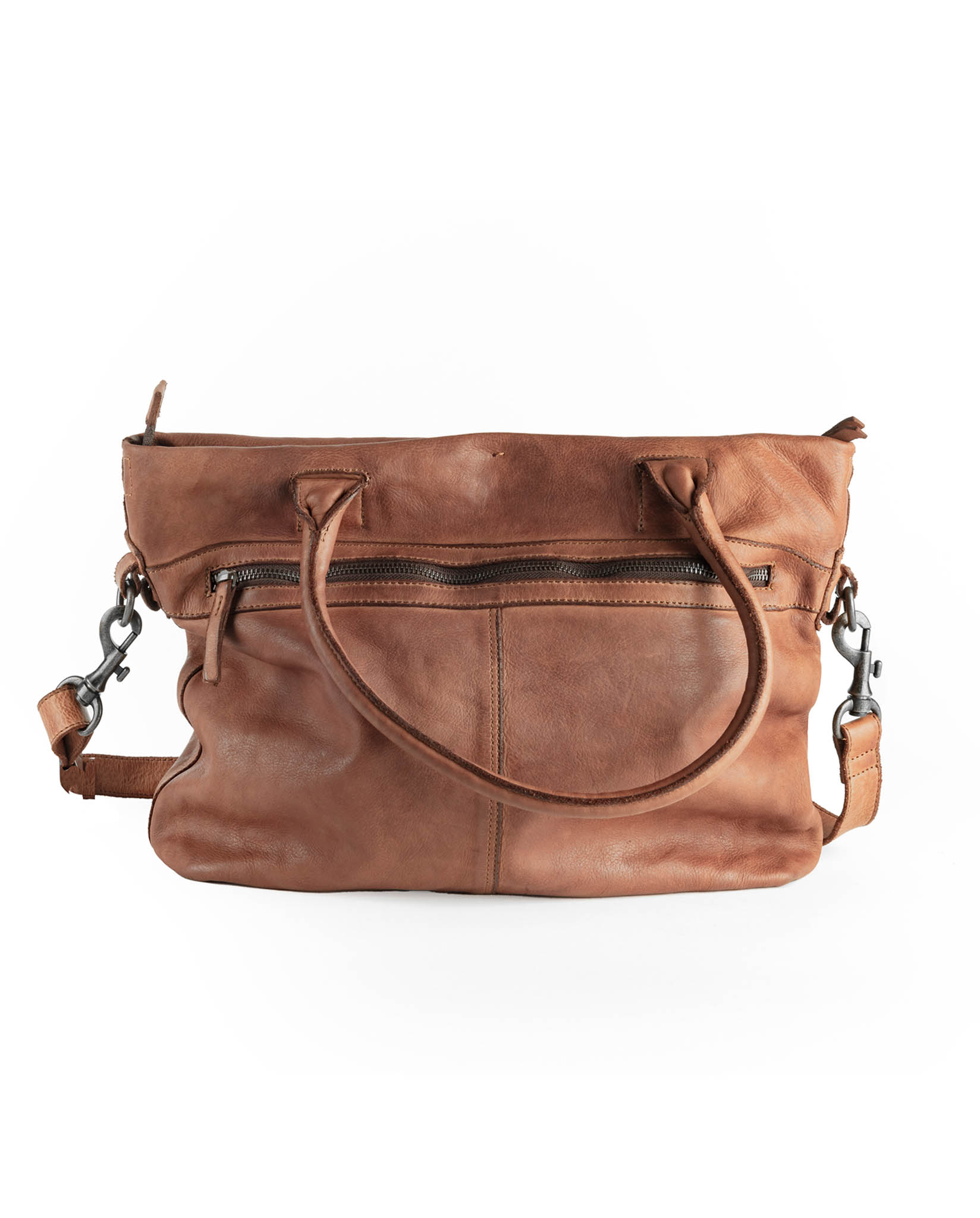 harolds-submarine-shopper-xl-einkaufstasche-cognac-rindleder image 2