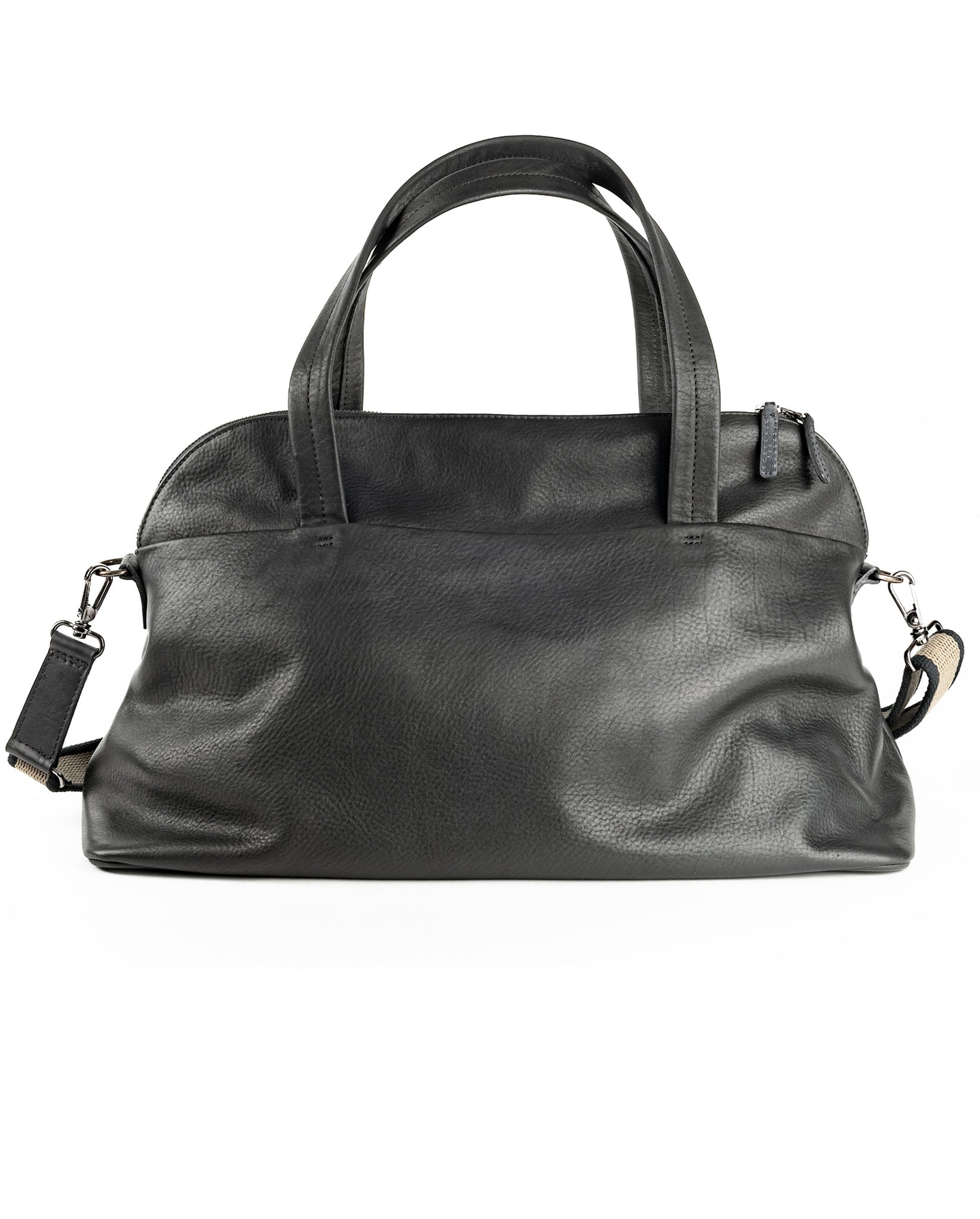 harolds-country-scraper-weekender-reisetasche-schwarz-rindleder image 1