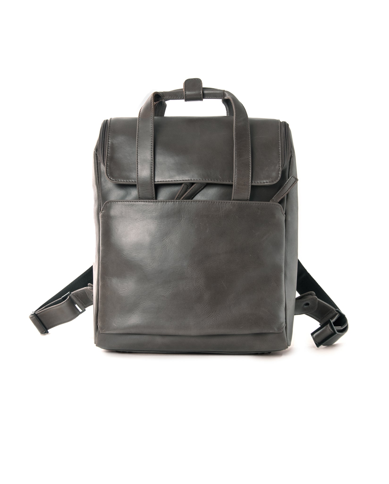 harolds-2in1-notebook-backpack-taupe-leder-rucksack-a4 image 1