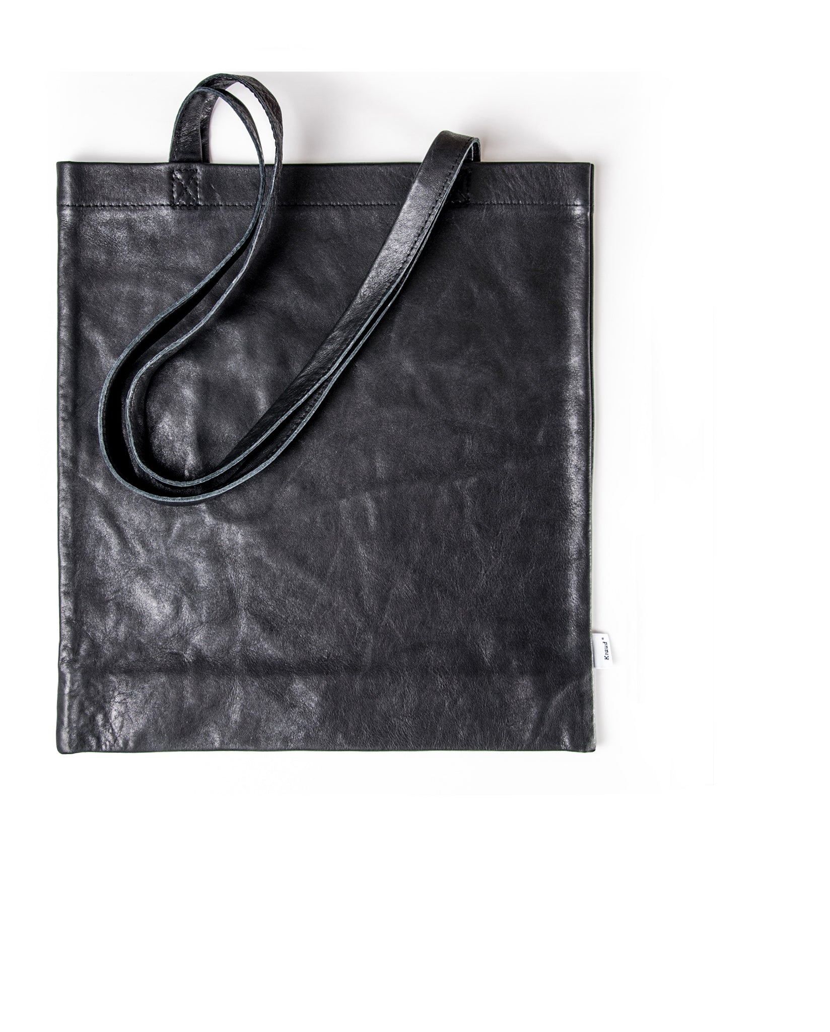 harolds-kraud-leather-fabricbag-shopper-schwarz-leicht image 8