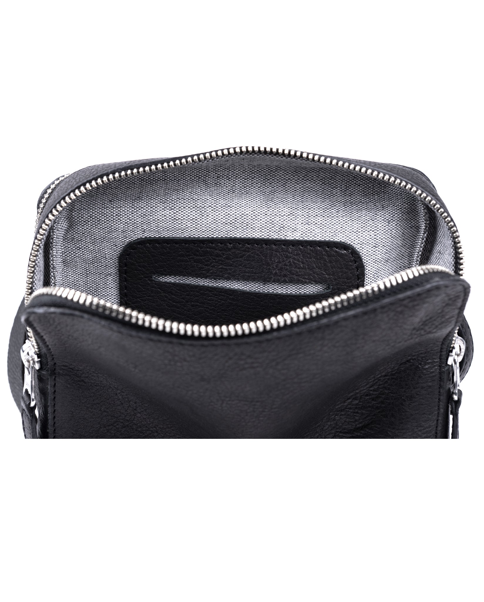 harolds-duo-crossbag-up-umh-ngetasche-schwarz-rindleder image 2