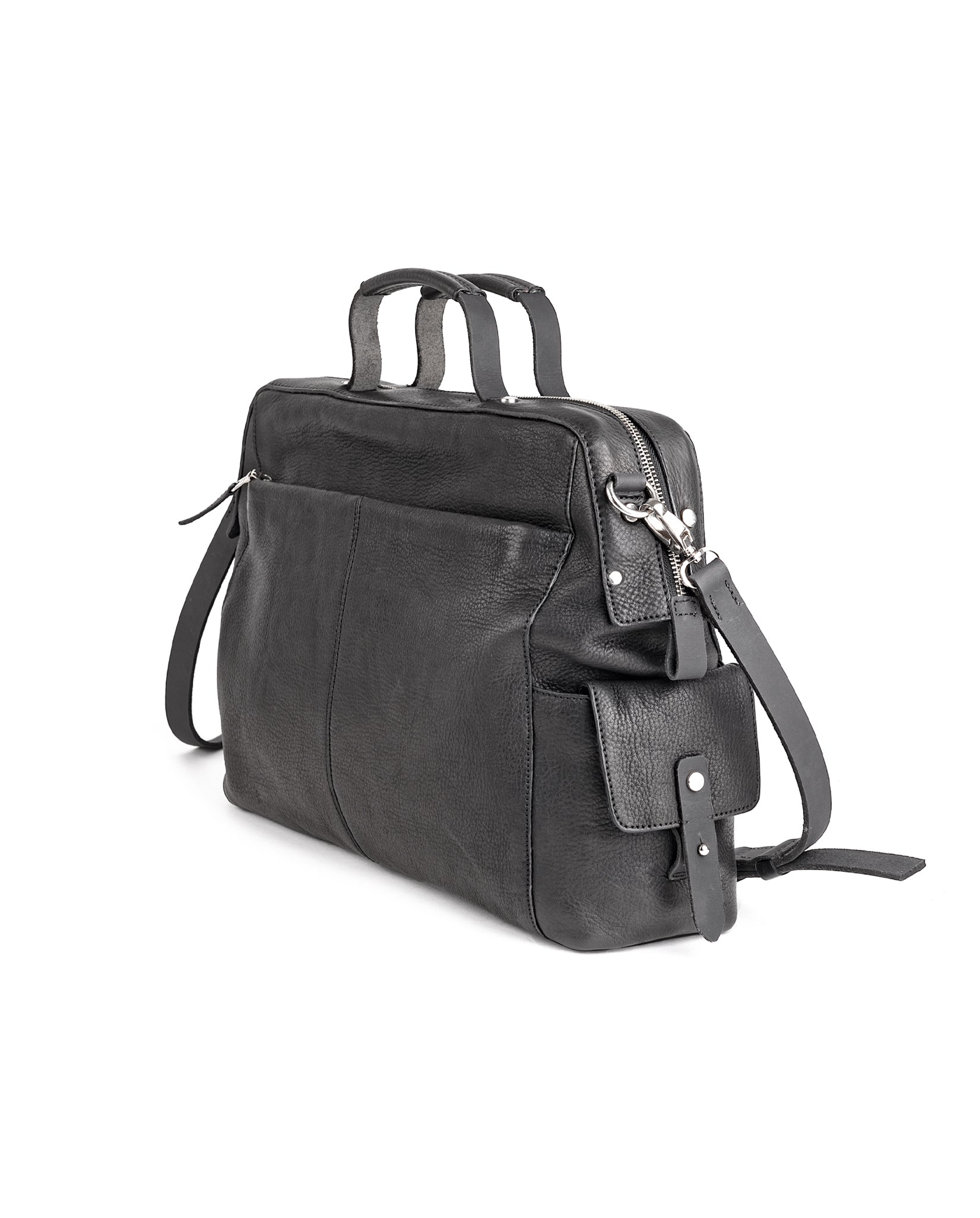 harolds-country-framebag-businesstasche-schwarz-leder image 2
