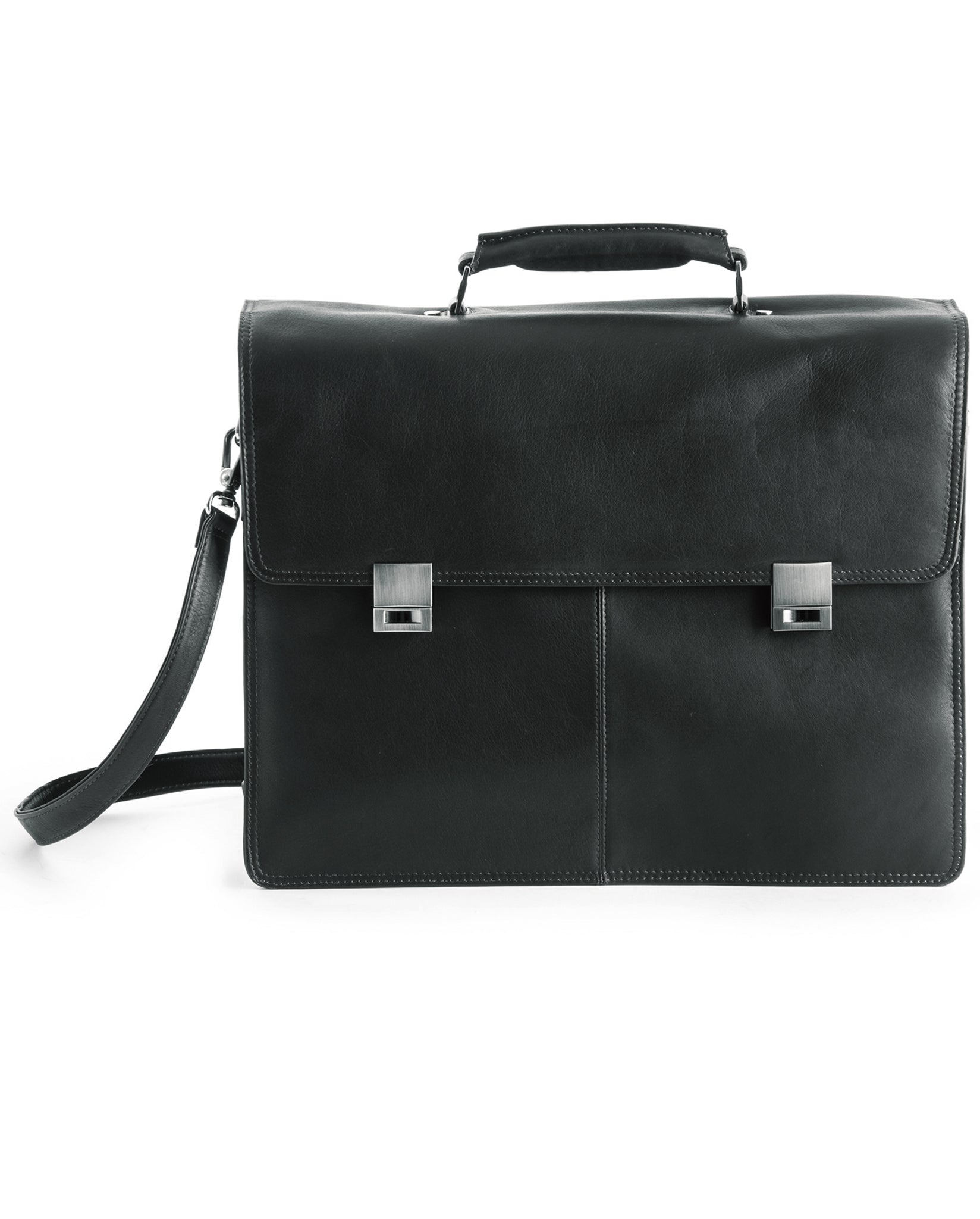 harolds-country-notebook-aktentasche-xl-schwarz-leder-trolley image 5